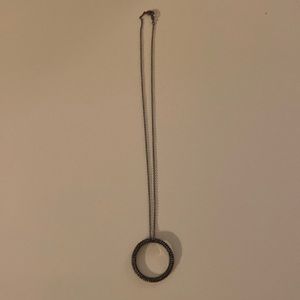 Nadri Open Circle Necklace